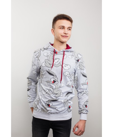 Худі Bunny сірий