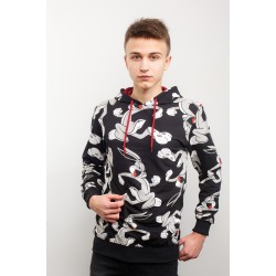 Худі Bunny чорний