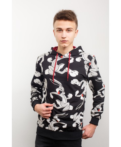 Худі Bunny чорний