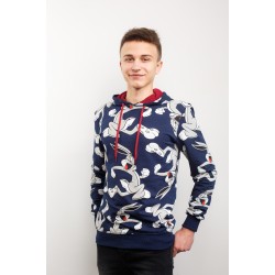 Худі Bunny синій