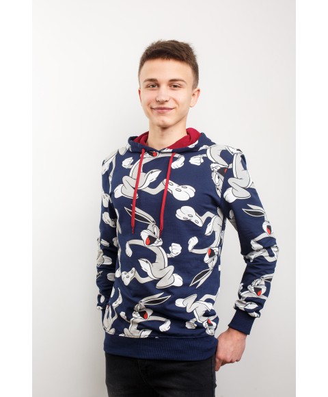 Худі Bunny синій
