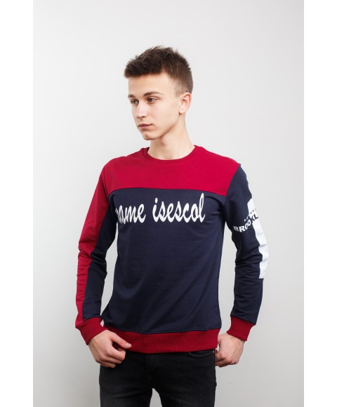 Світшот Zero Time Name Black Red