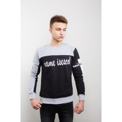 Світшот Zero Time Name Gray