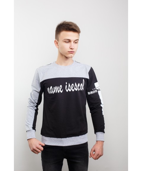 Світшот Zero Time Name Gray