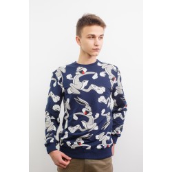 Світшот Zero Time Bunny Navy Blue