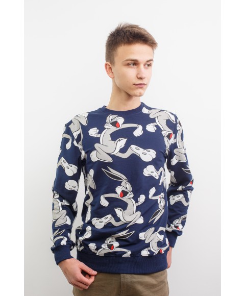 Світшот Zero Time Bunny Navy Blue