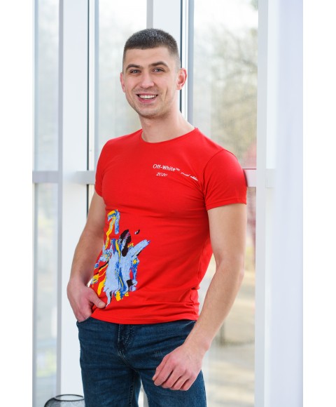 Футболка Off-White Червона