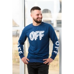 Світшот Zero Time OFF синій
