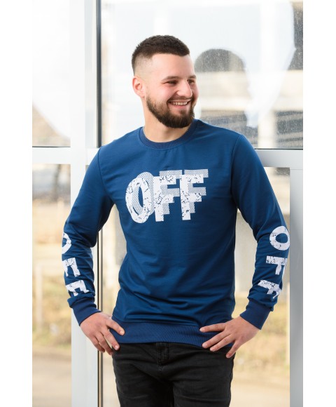 Світшот Zero Time OFF синій