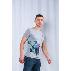 Футболка Off-White Сіра