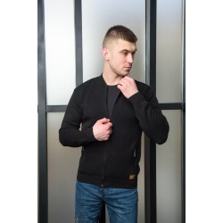 Светр чоловічий класичний на блискавці VIPSTENDO